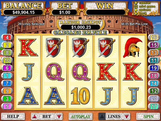 Caesar Empire Machine à sous