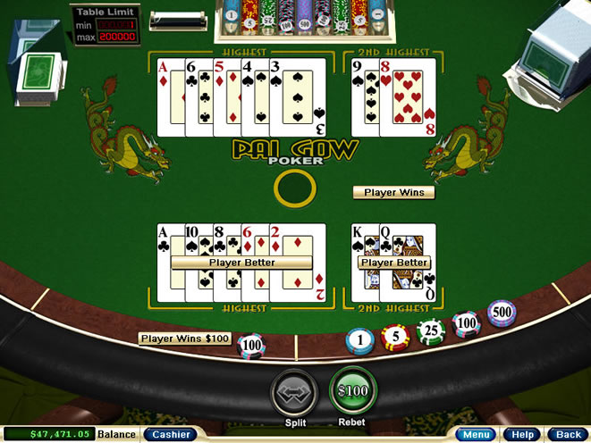Pai Gow Poker