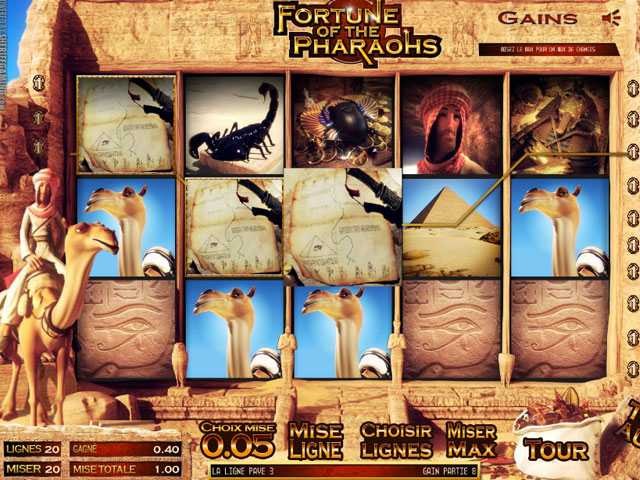 fortune of the pharaohs