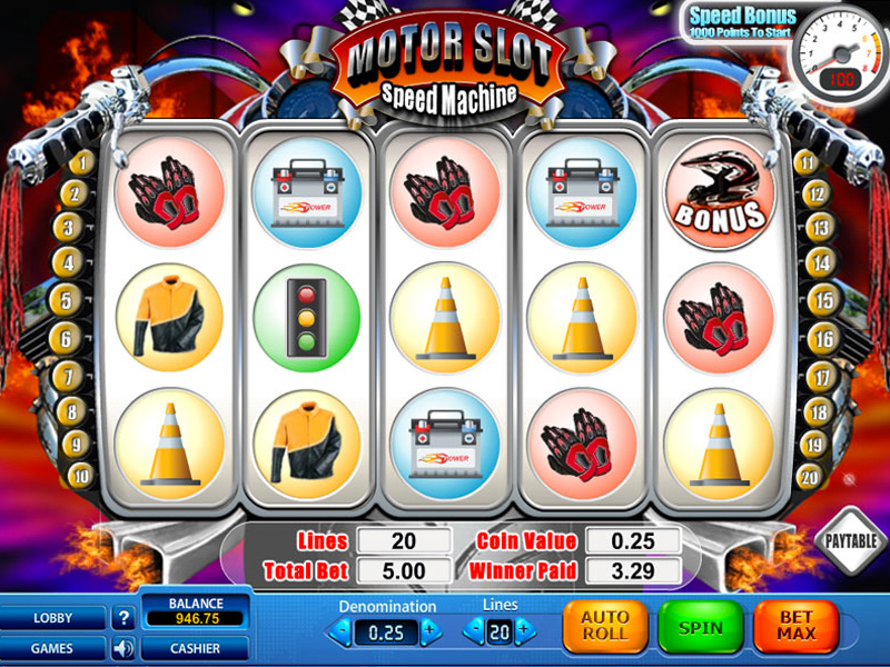 Machine a sous motor slot