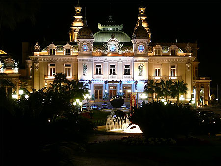 Casino de Monaco la nuit